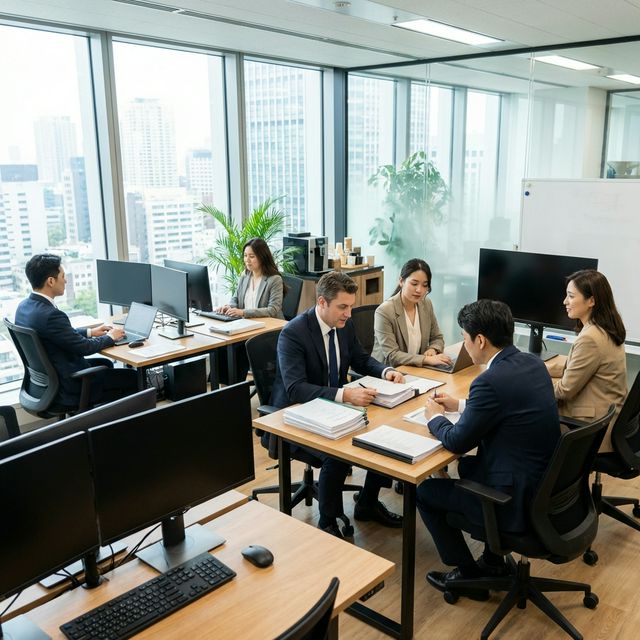 Команда ПраваСервис в офисе